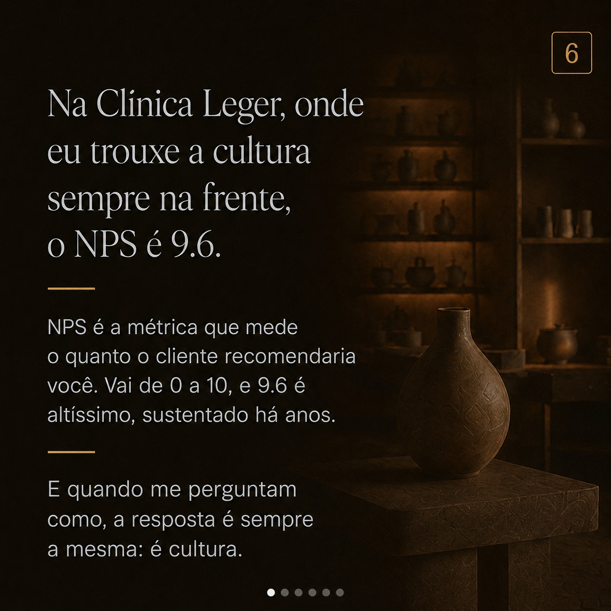 Carrossel 6: na Clínica Leger o NPS é 9.6